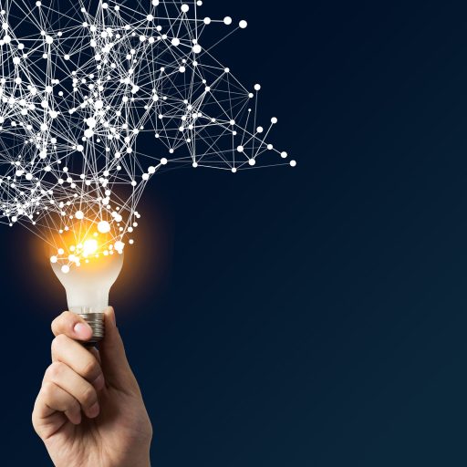 Concept of new ideas and innovation