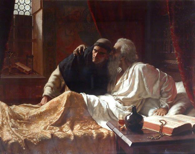 The Secret by Edmund Blair Leighton