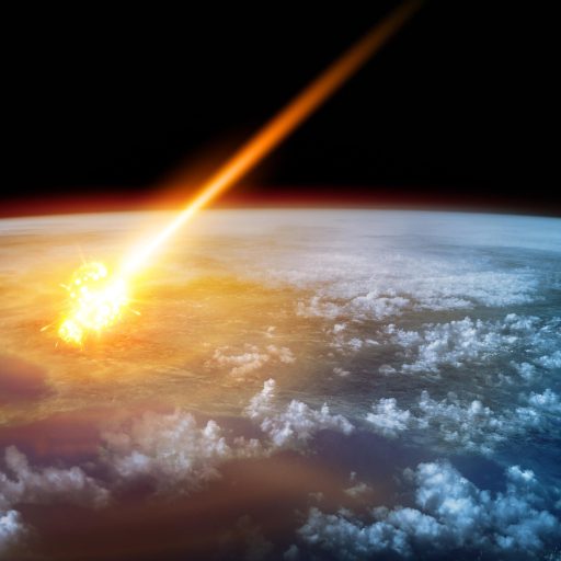 comet collide with earth