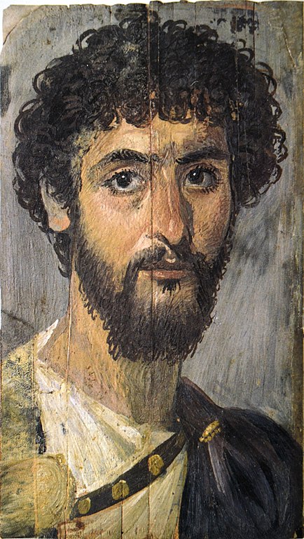 Faiyum funeral portrait
