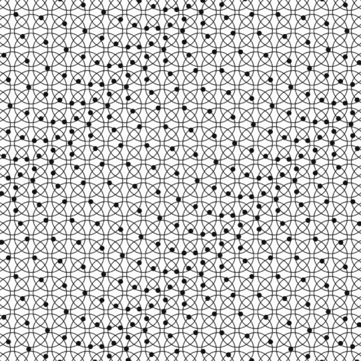 illusion of waves from circular motion