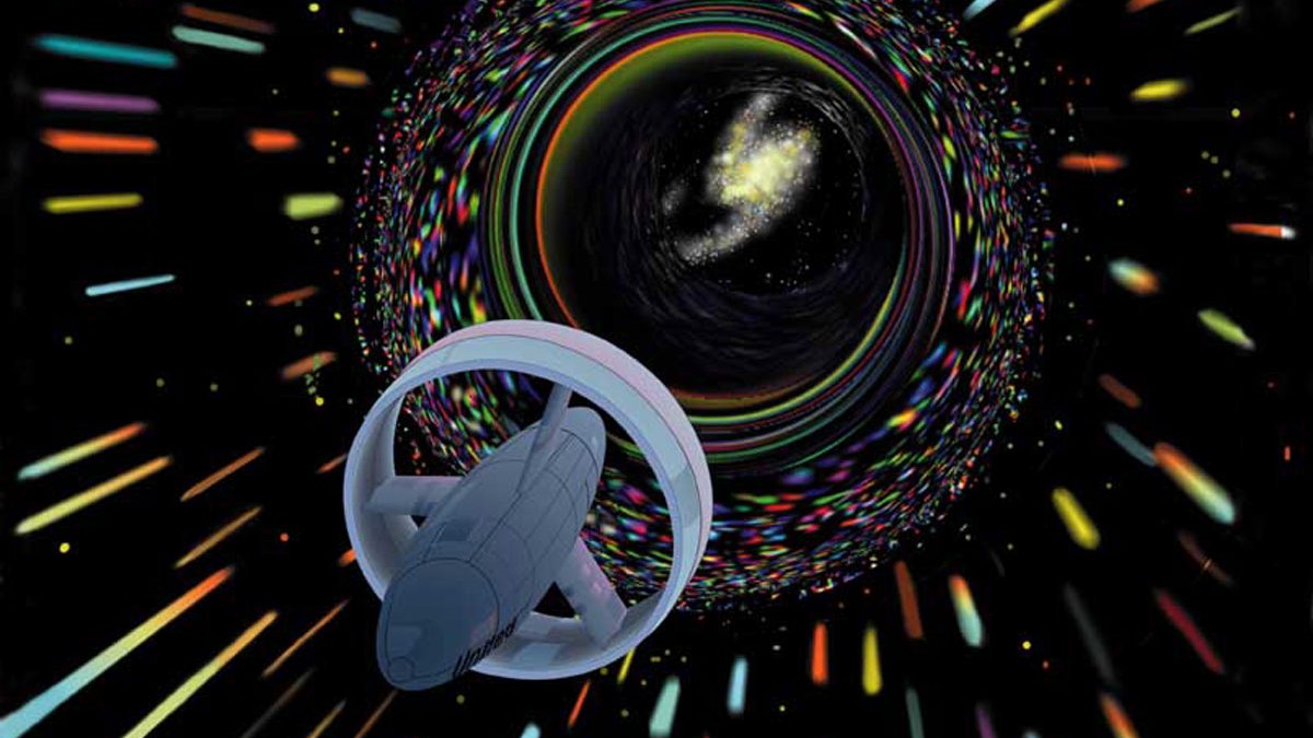 wormhole nasa illustration