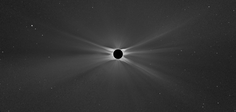 solar corona during eclipse