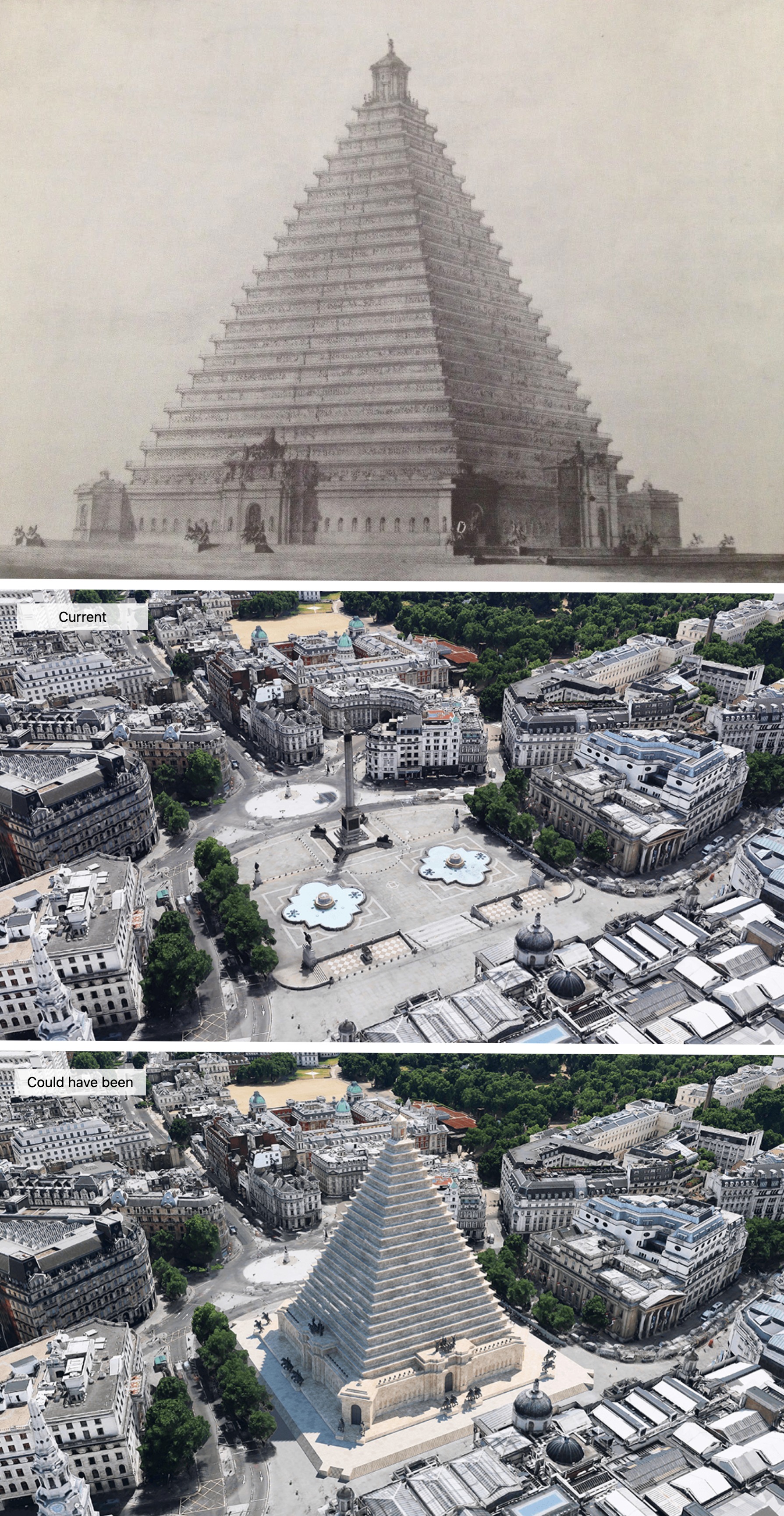 london trafalgar square megaproject