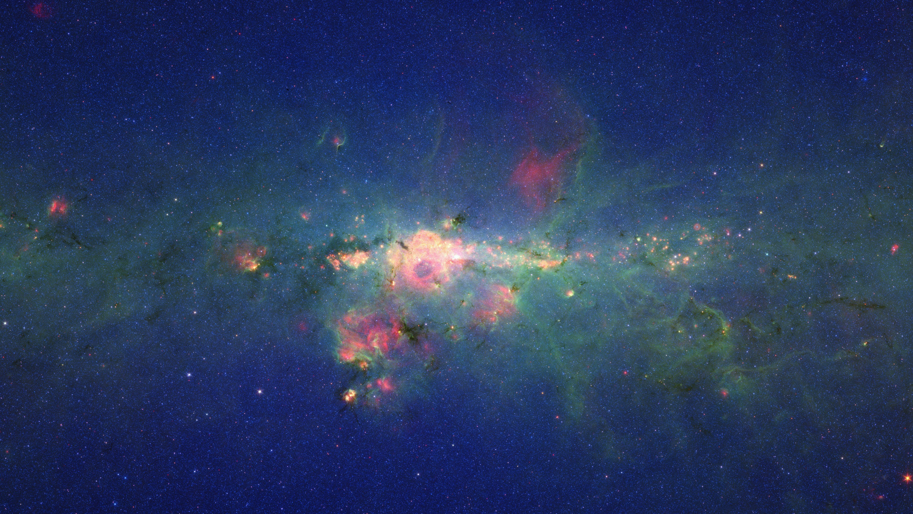 galactic center spitzer