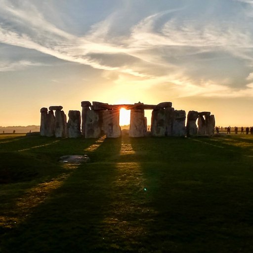 Stonehenge at sunset