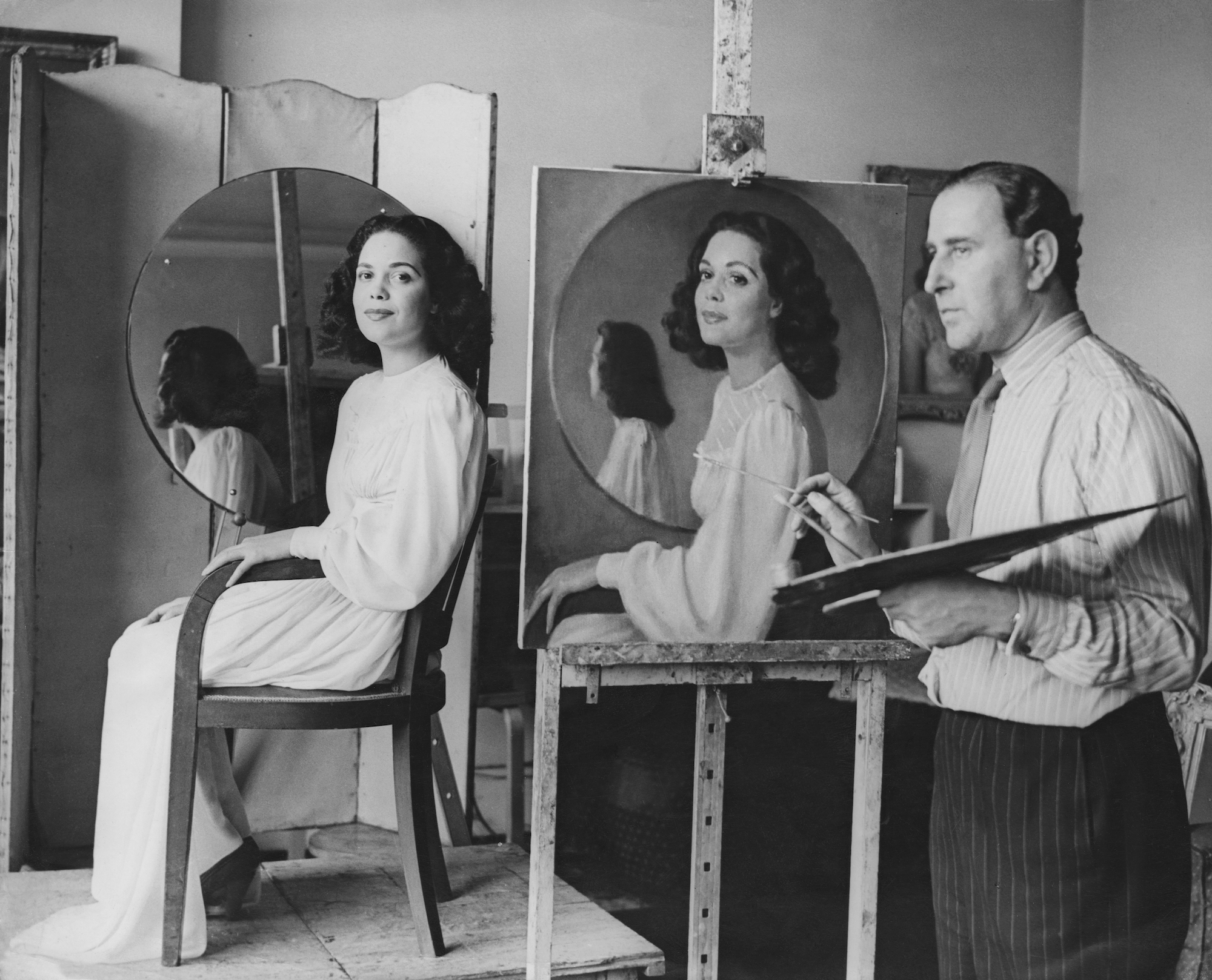 Frank Slater portrait painter