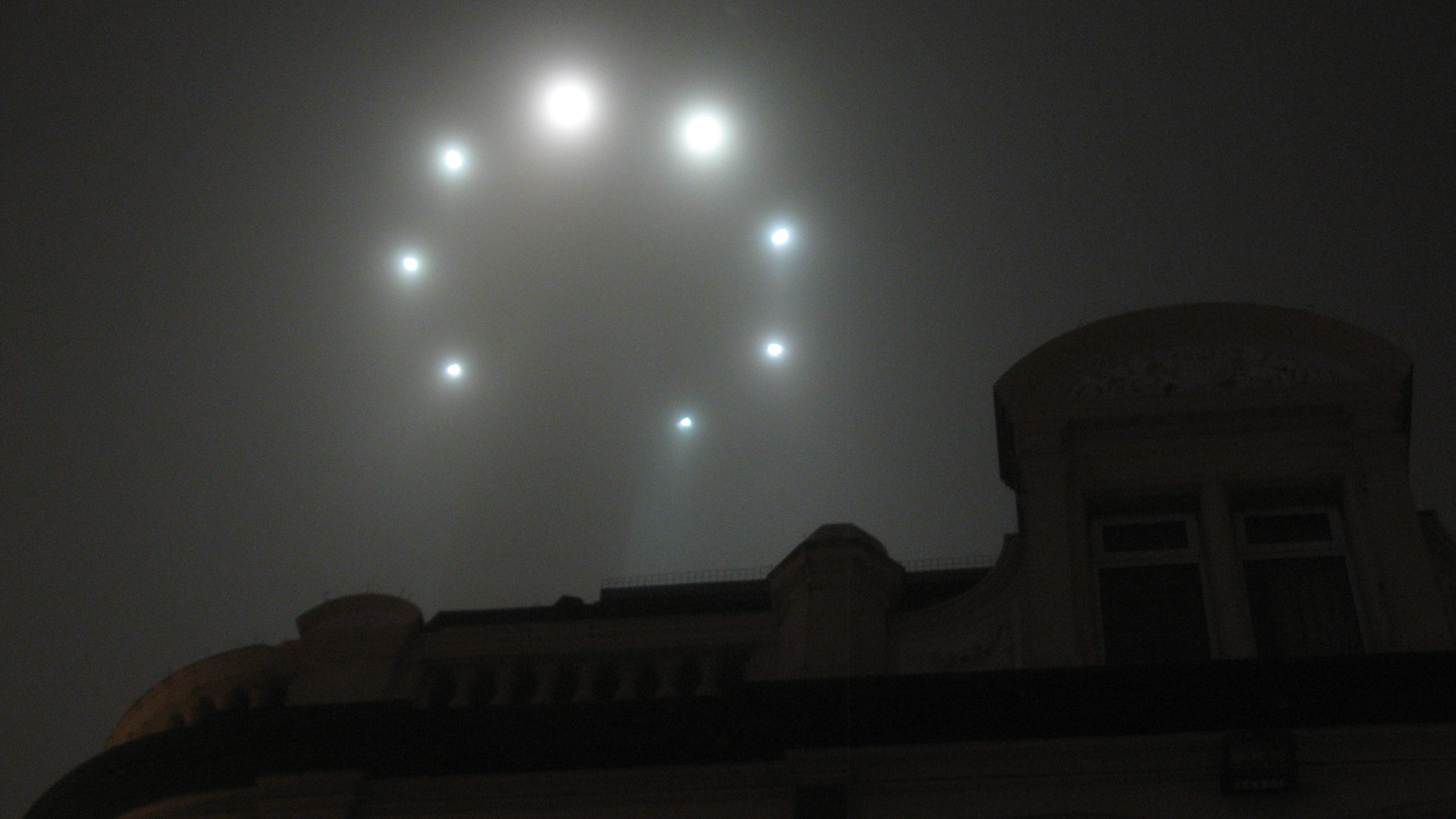 ufo lights liverpool