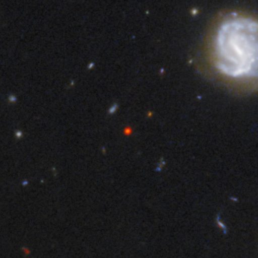 quasar-galaxy hybrid