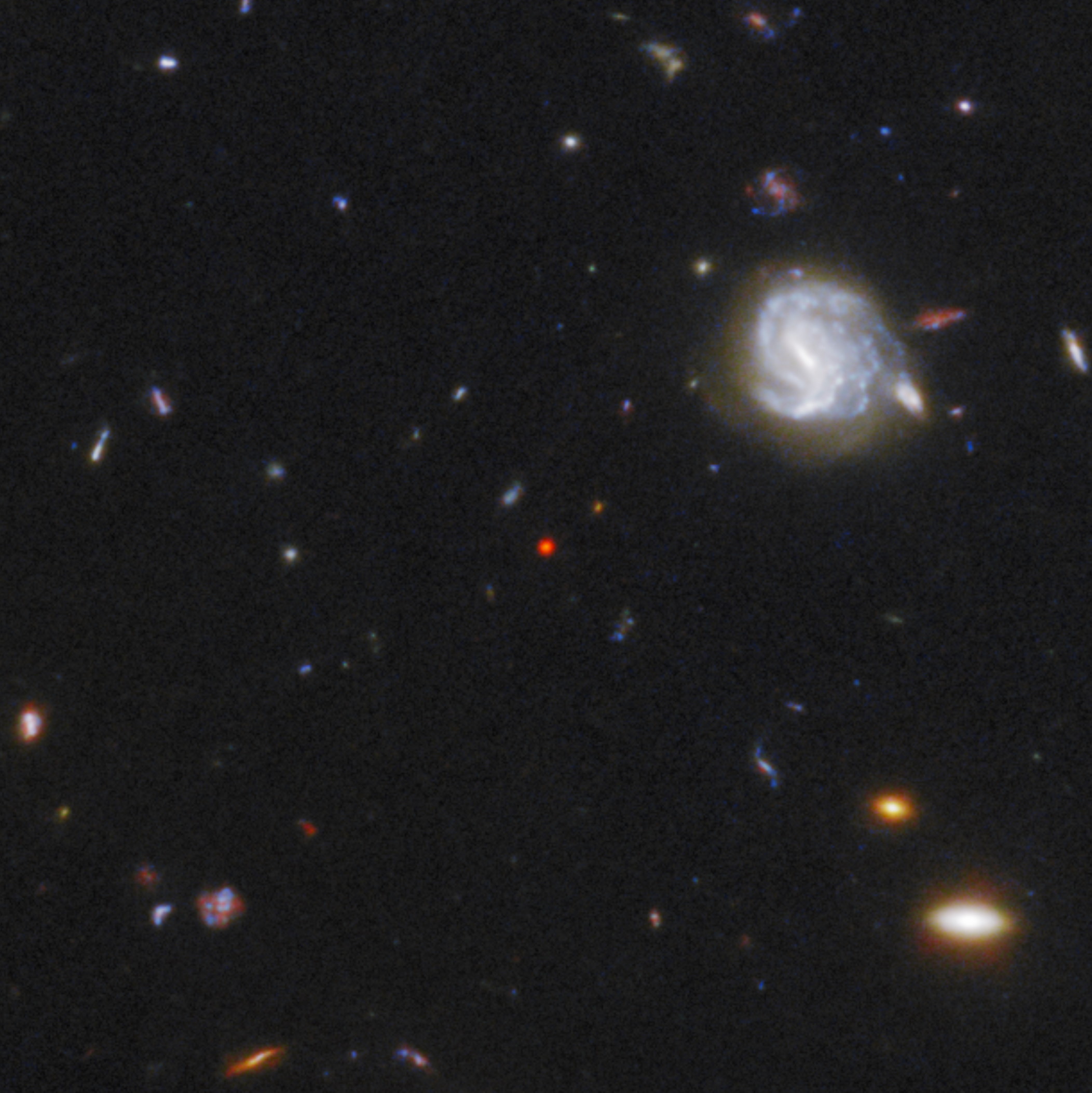 quasar-galaxy hybrid