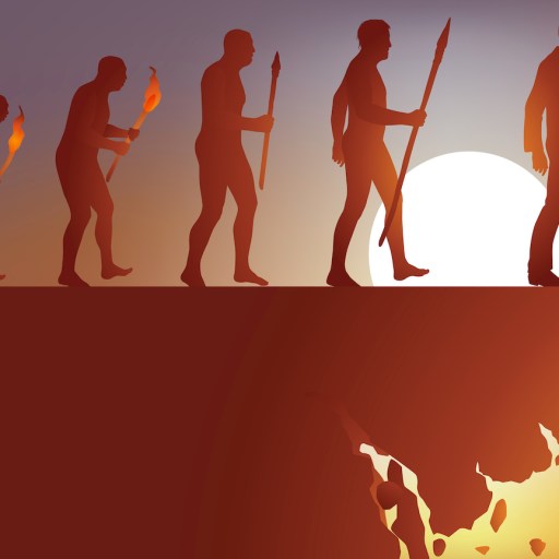 climate change human evolution