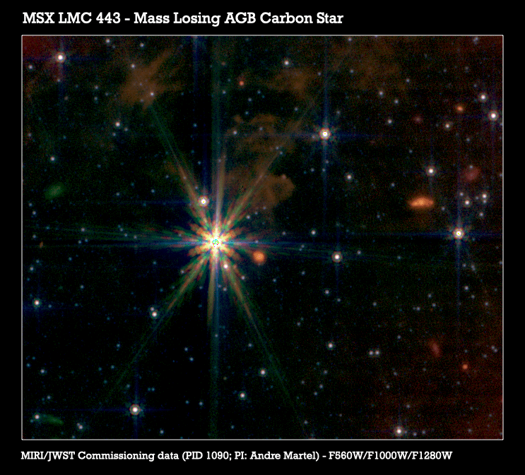 JWST LMC calibration image