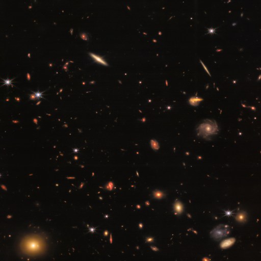 jwst background galaxies