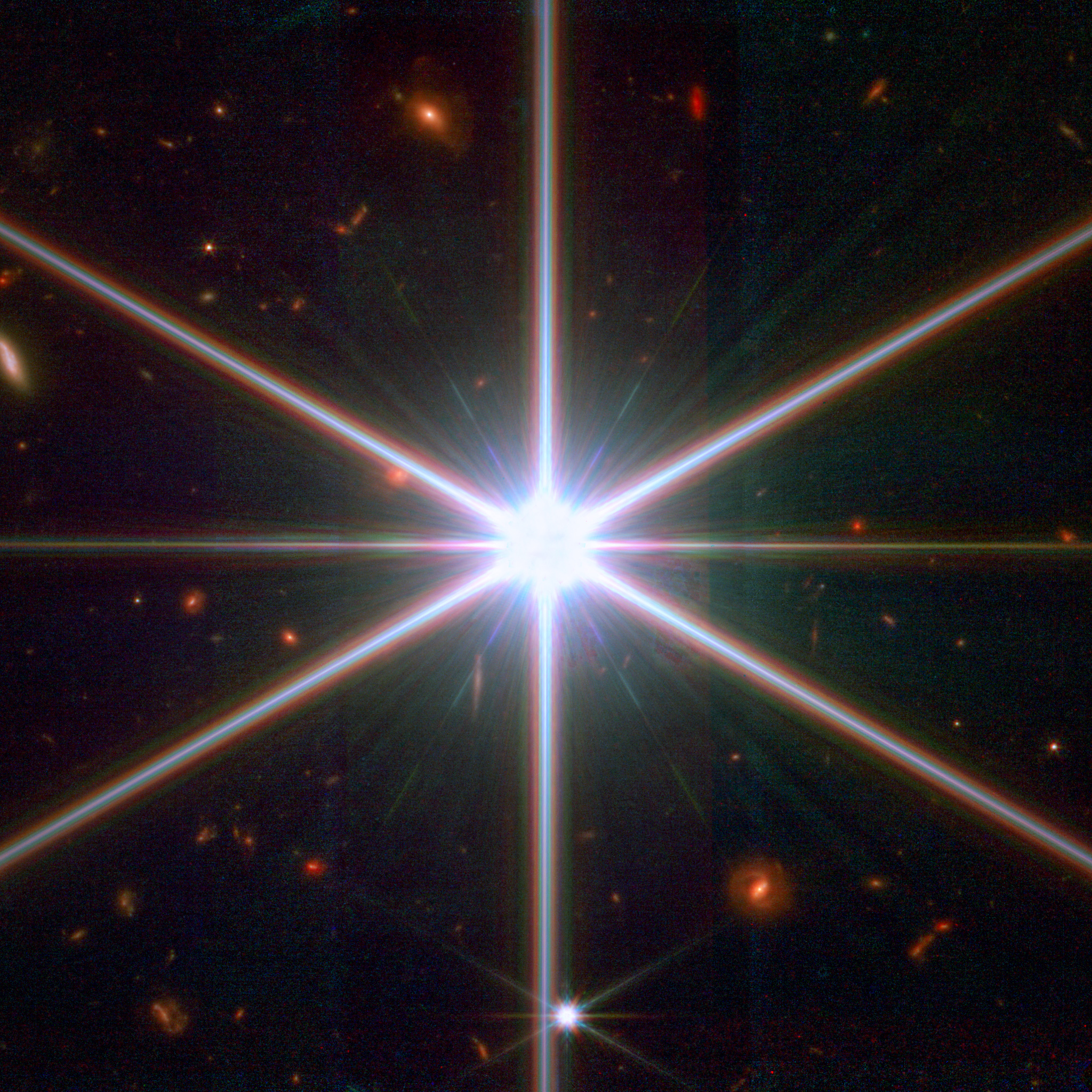 JWST initial alignment star