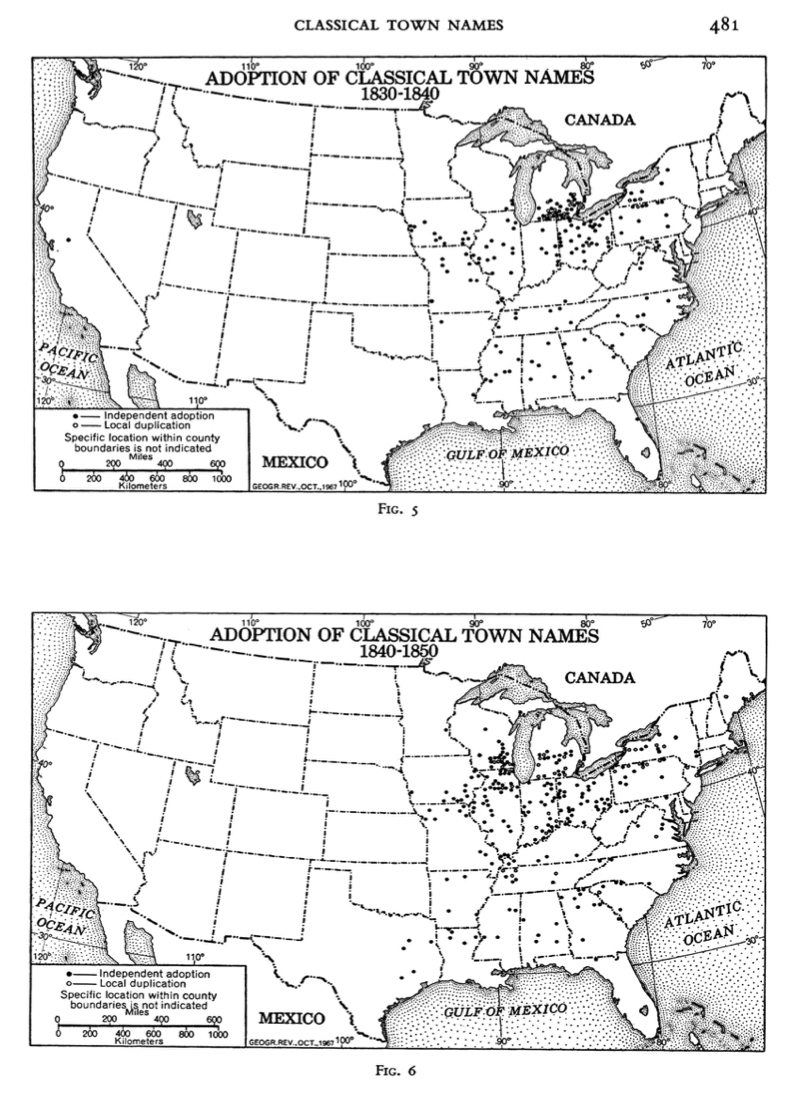 classical town names