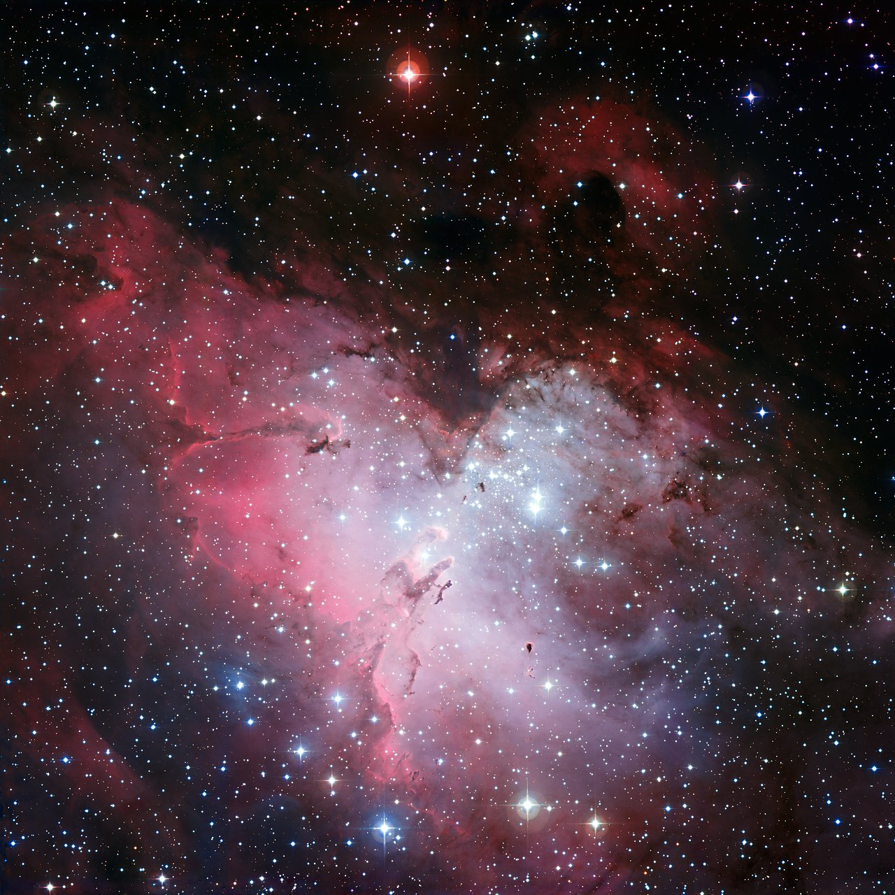 Eagle nebula wide field