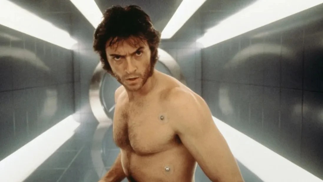 Hugh Jackman playing the character of Wolverine in X-Men (2000)