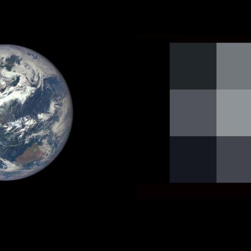 Earth exoplanet direct imaging degraded