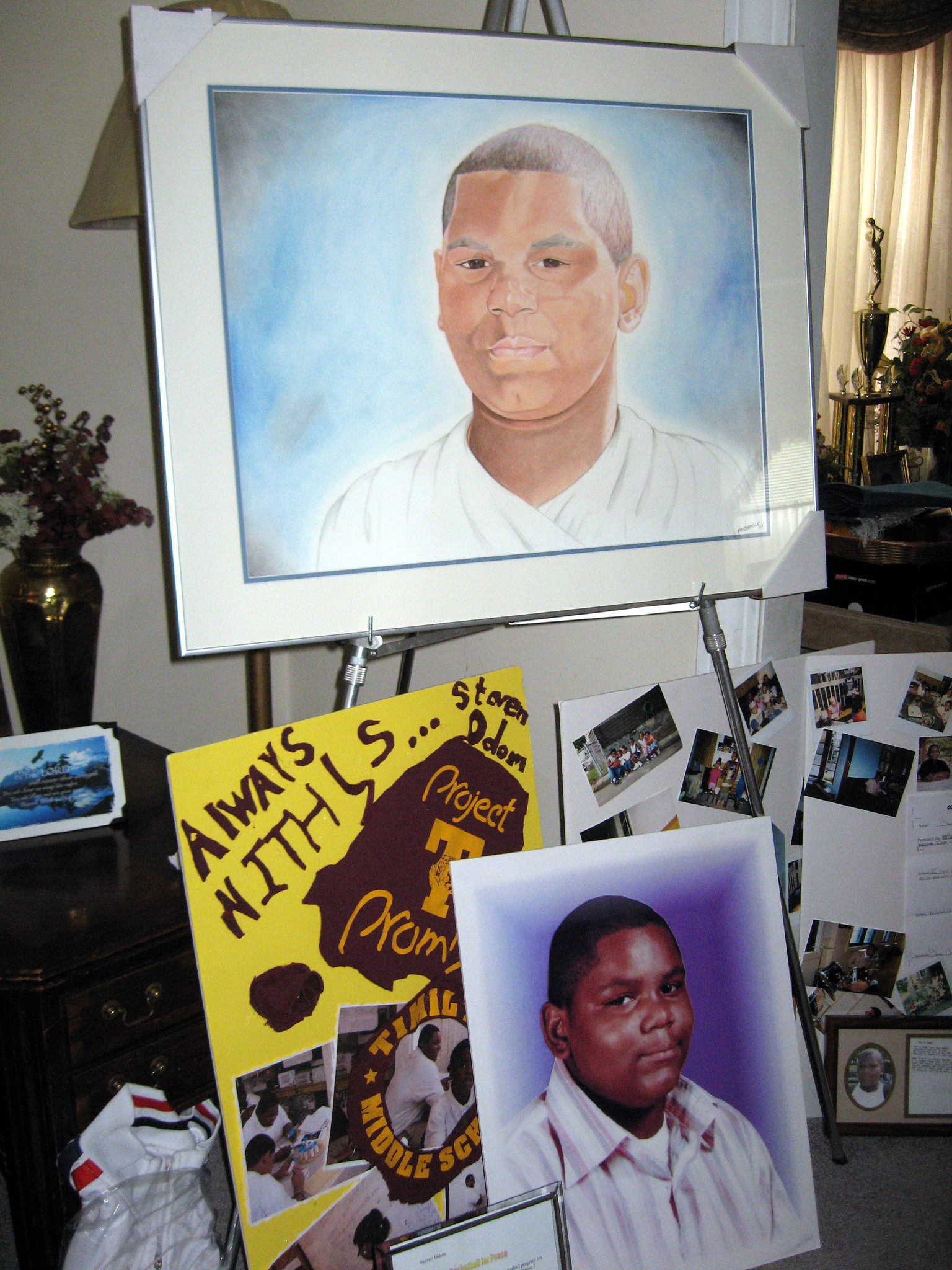 stray bullet memorial Steven Odom