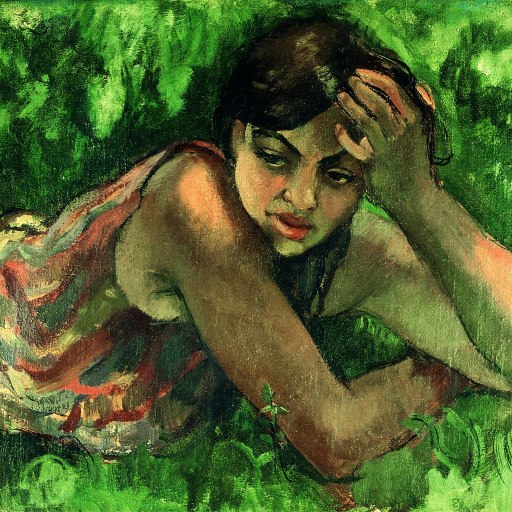 Hungarian Gypsy Girl by Amrita Sher-Gil