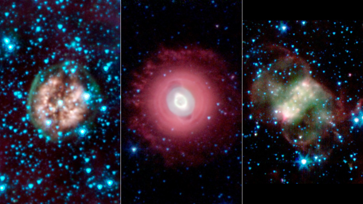 planetary nebulae infrared spitzer