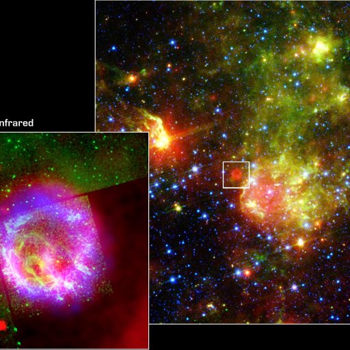 supernova remnant star formation spitzer