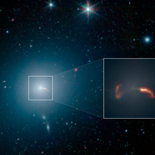 m87 jets black hole spitzer
