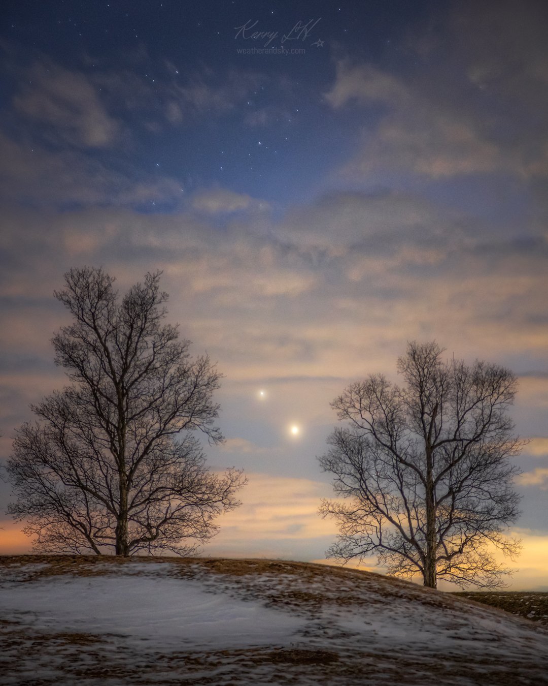 Jupiter Venus Conjunction