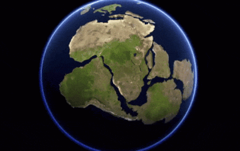 supercontinent breakup