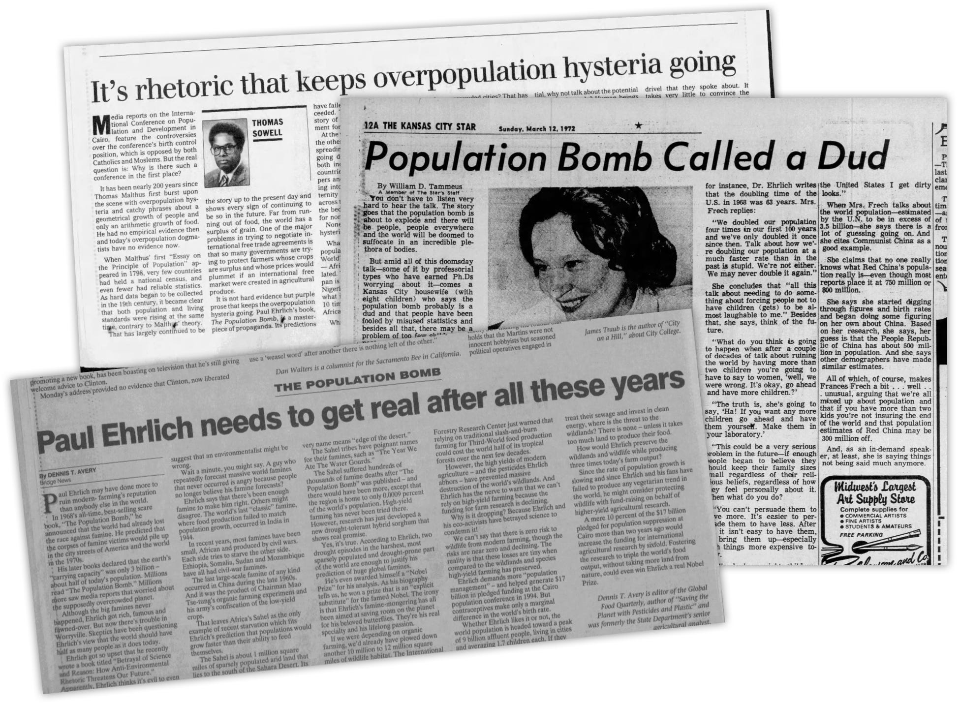 a couple of newspapers that are laying on top of each other.