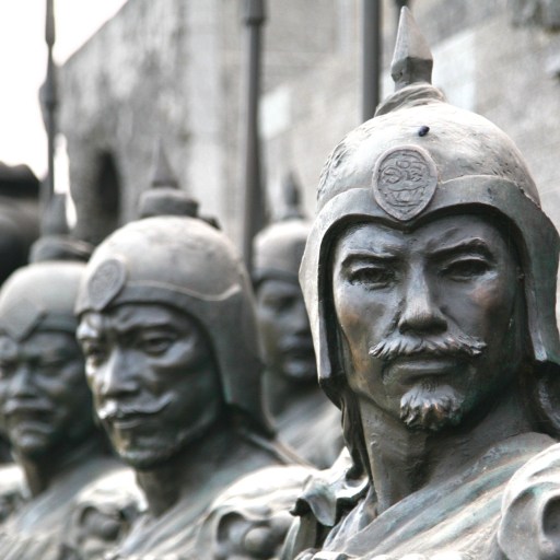 Bronze replicas of the Terracotta Warriors