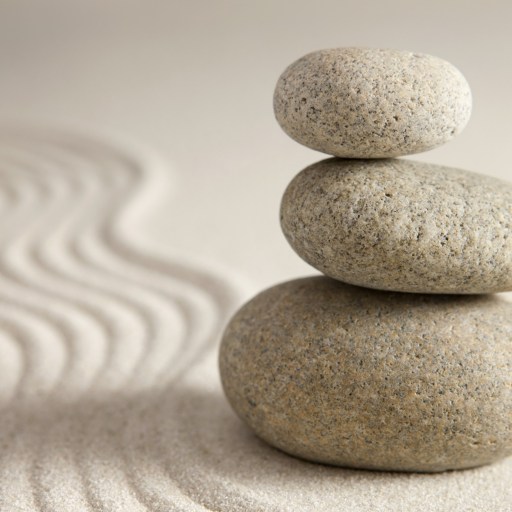 A stack of rocks sitting on top of each other.