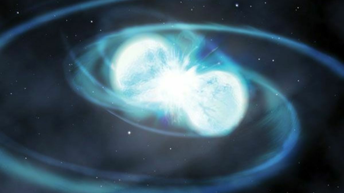 two colliding white dwarfs trigger a type Ia supernova