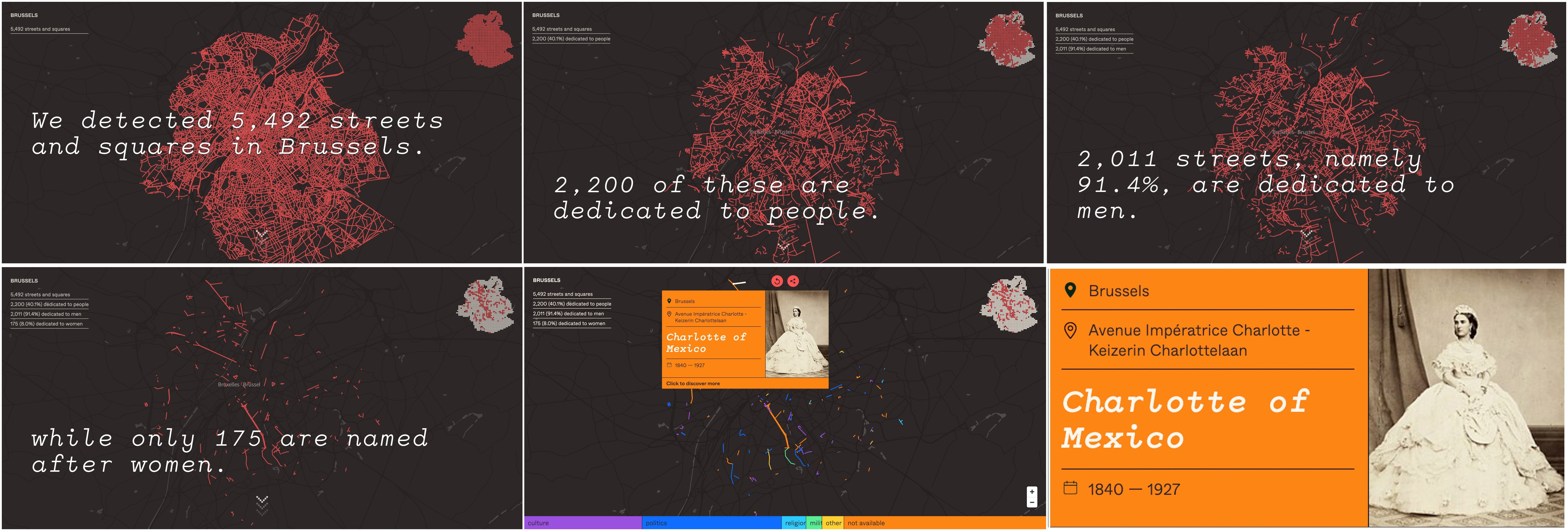 a series of photographs of a woman in a wedding dress.