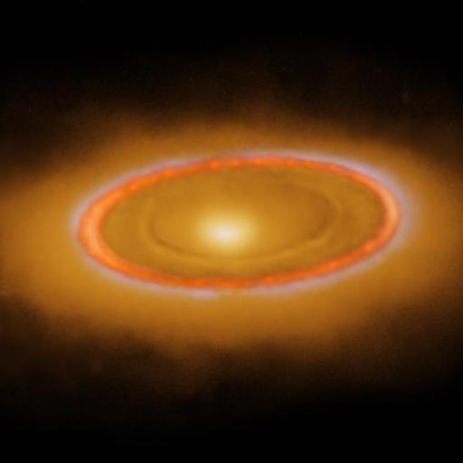 composite JWST ALMA HST Fomalhaut