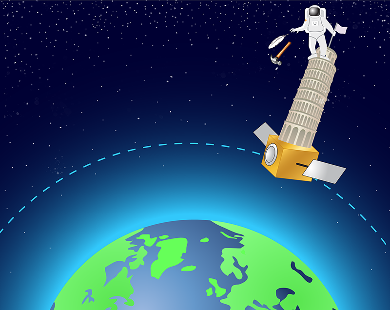 Falling metal cylinders