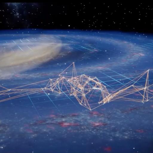 map with 68 millisecond pulsars