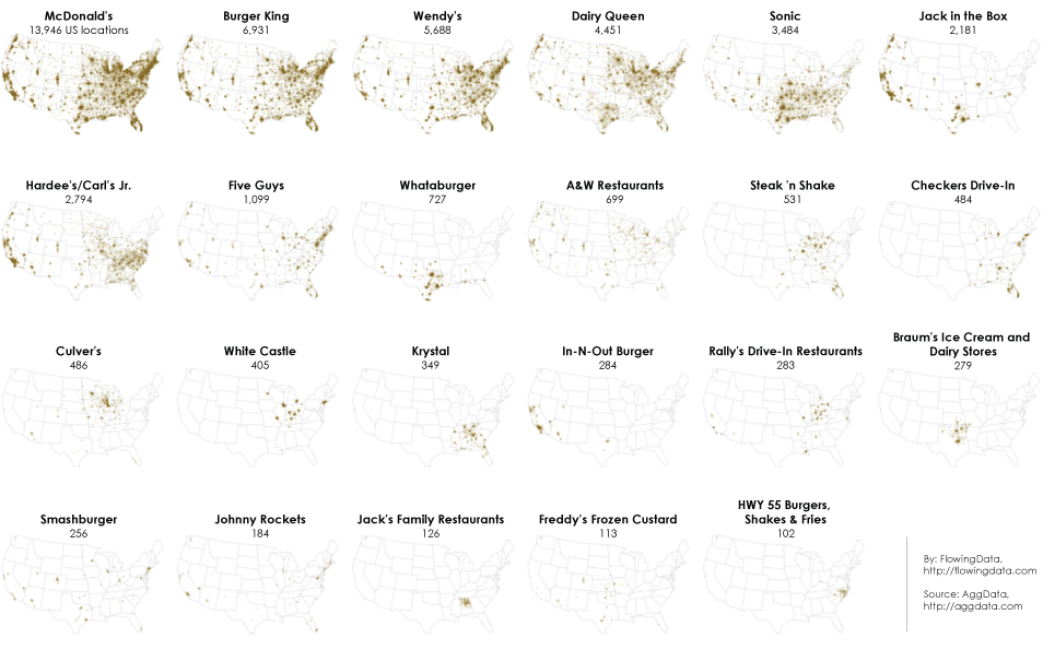 a map showing the population of the united states.