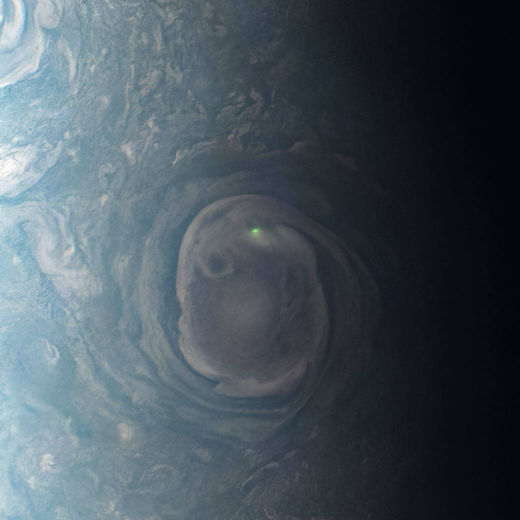 An awe-inspiring image of Jupiter, captivating and resonating with its magnificence from space.