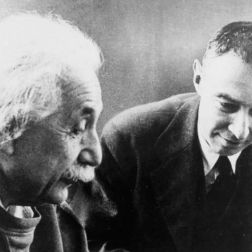 albert einstein j robert oppenheimer 1947