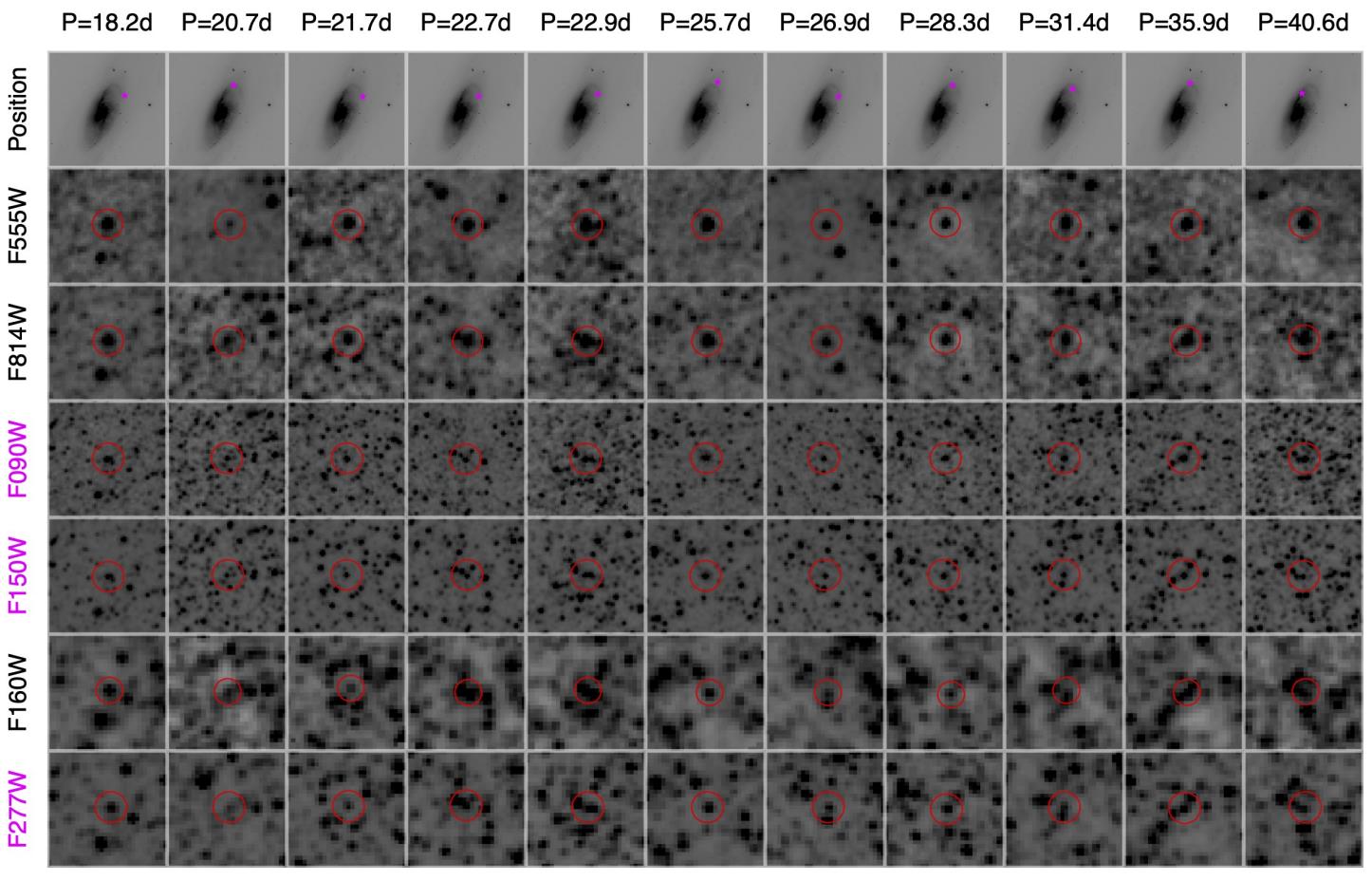 cepheids jwst hst NGC 4258