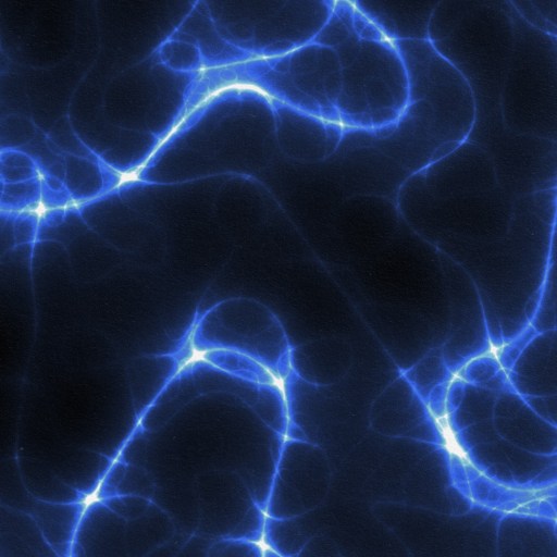 A blue background with a lot of blue lights is the worst prediction.