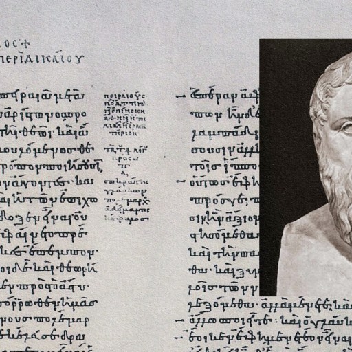 An influential philosophy book featuring a bearded man on its portrait.