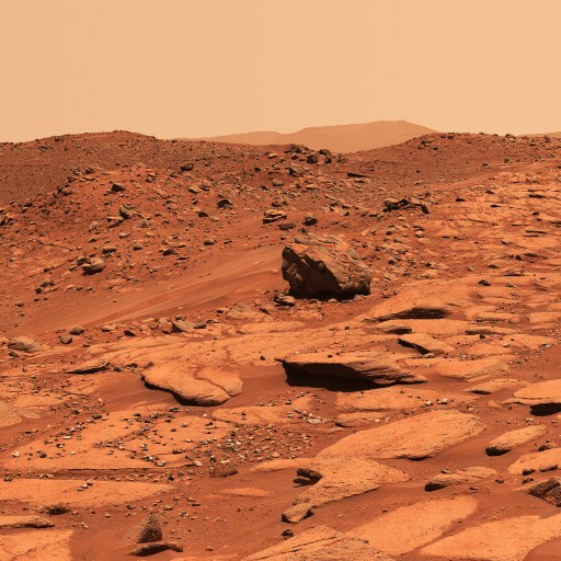 An image of the Martian surface.
