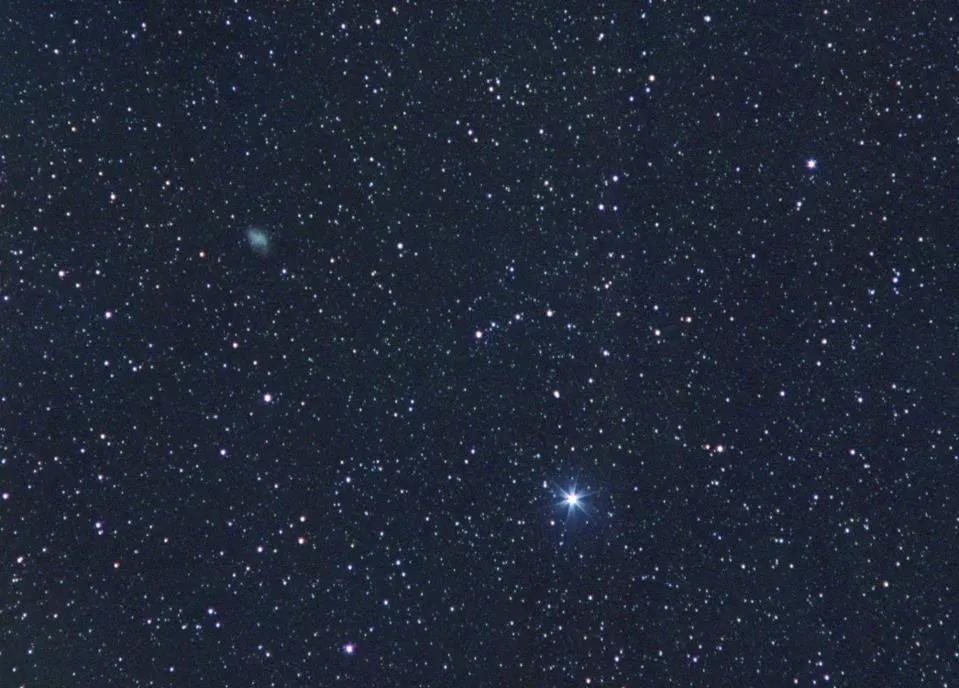 Messier 1 m1 crab nebula amateur telescope