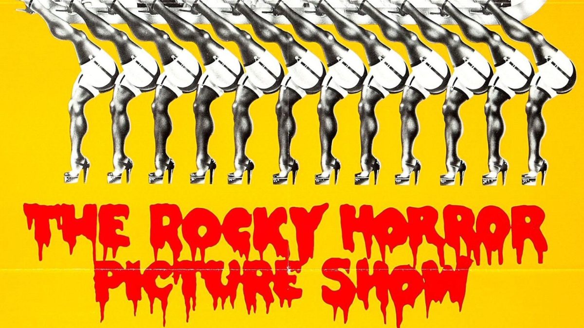 The rocky horror show poster.