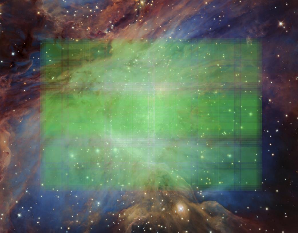 jwst nircam field of view orion trapezium
