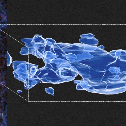 An visualization of dark matter across the universe