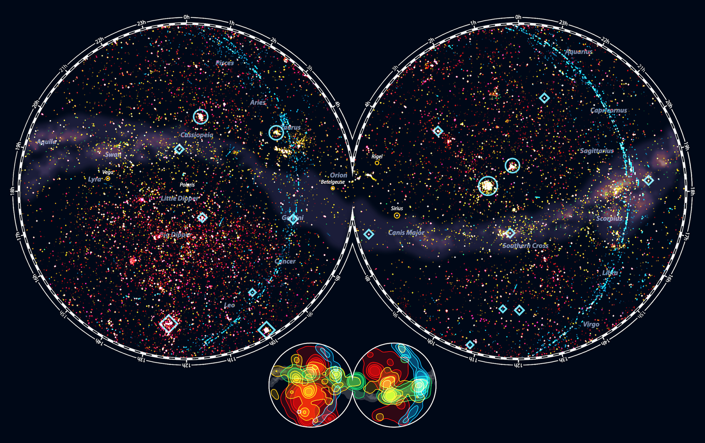 Hubble all pointings cumulative 30 year