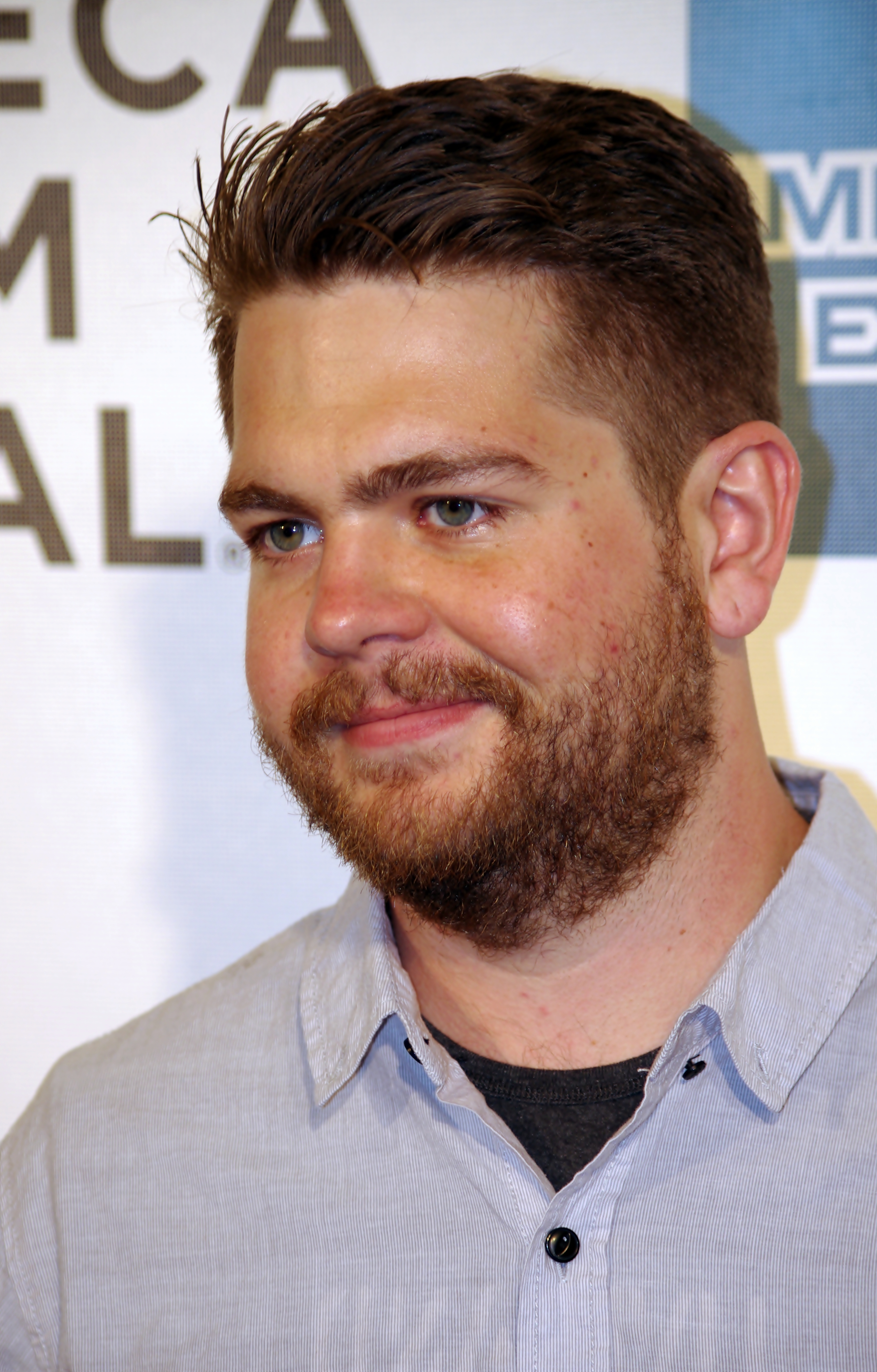 A man with a beard.